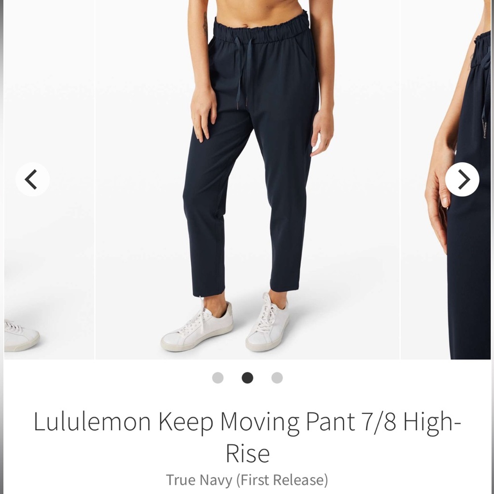 Lululemon Keep Moving Pant 7/8 High-Rise Women’s 6 W5CWDS Full-On Luxtreme